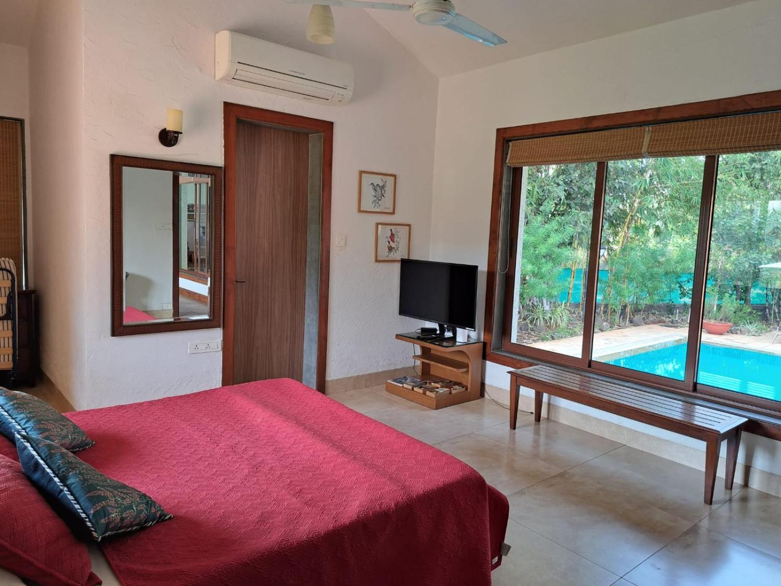 Villa Casa Blanca 3Bhk W/Pool Near Mandwa, Alibaug Alībāg Exterior foto