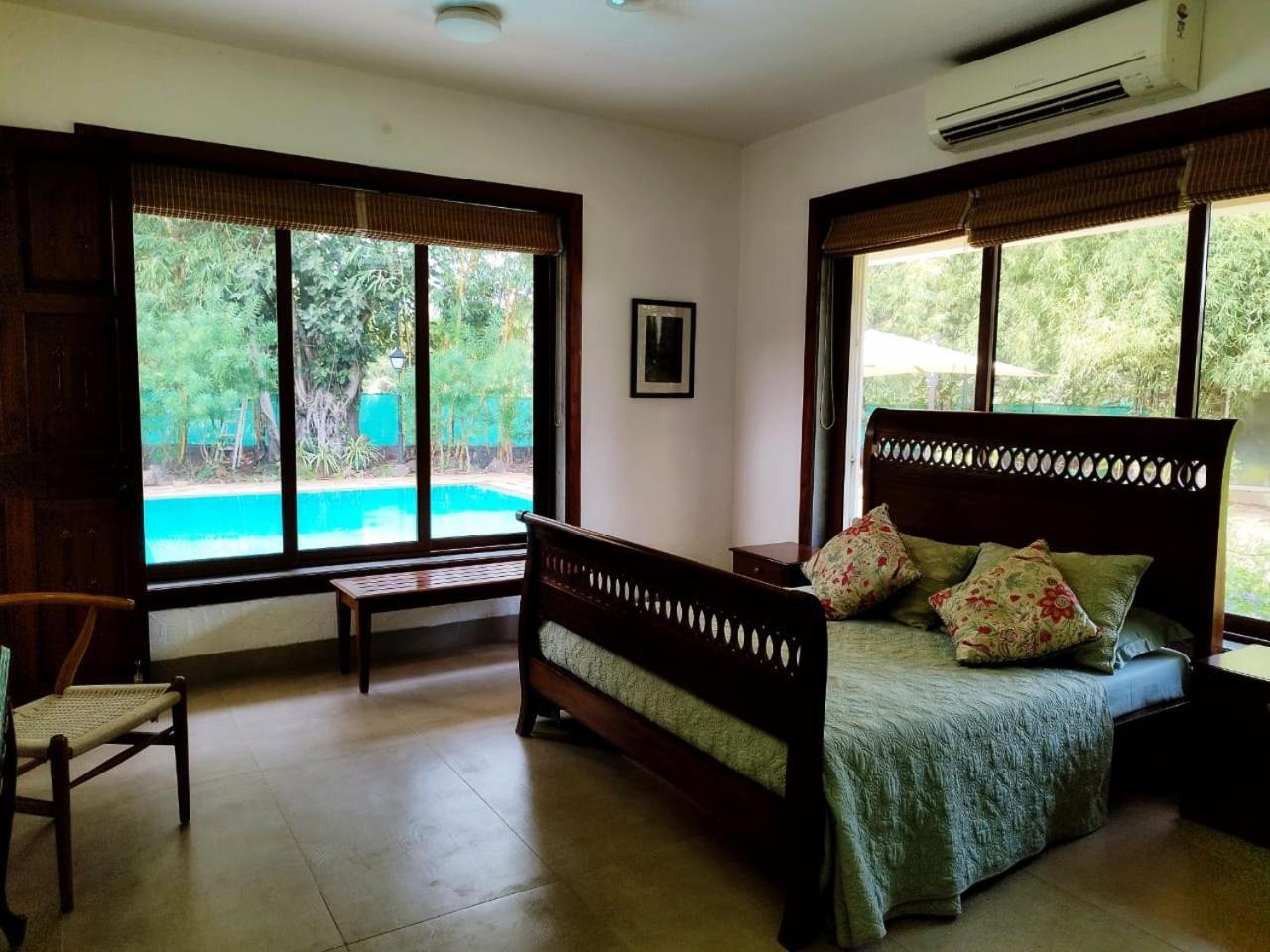 Villa Casa Blanca 3Bhk W/Pool Near Mandwa, Alibaug Alībāg Exterior foto