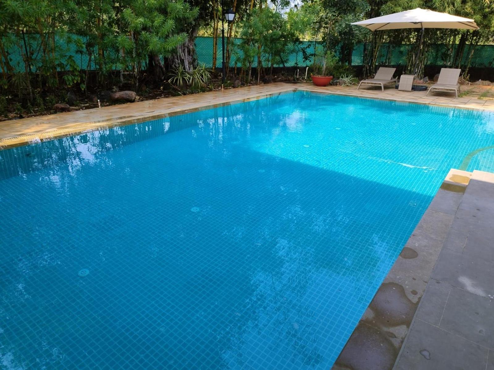 Villa Casa Blanca 3Bhk W/Pool Near Mandwa, Alibaug Alībāg Exterior foto