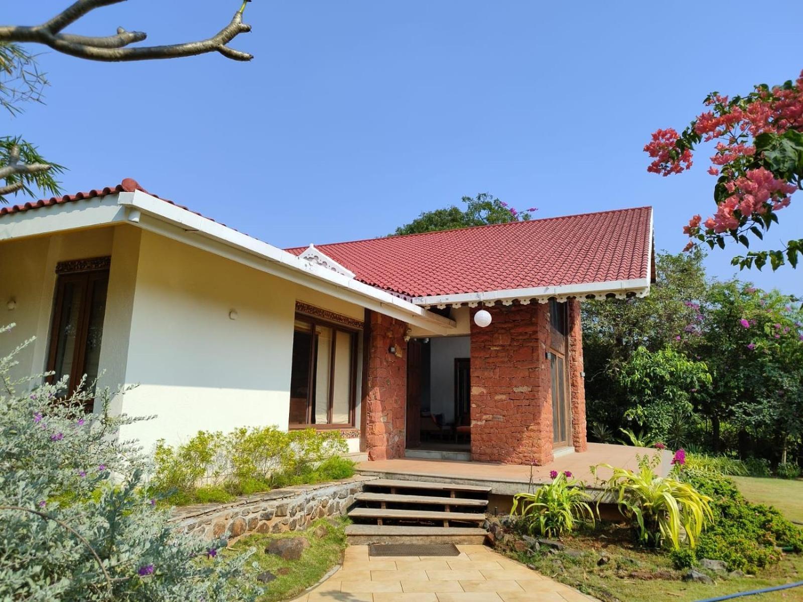 Villa Casa Blanca 3Bhk W/Pool Near Mandwa, Alibaug Alībāg Exterior foto